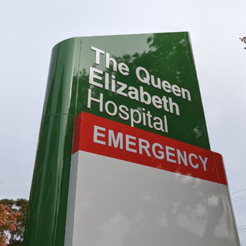 TQEH Signage square